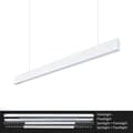 Miniatyrbillede 2 af 2: LED Pendellampe,Naturlig Hvid, 36W, sort