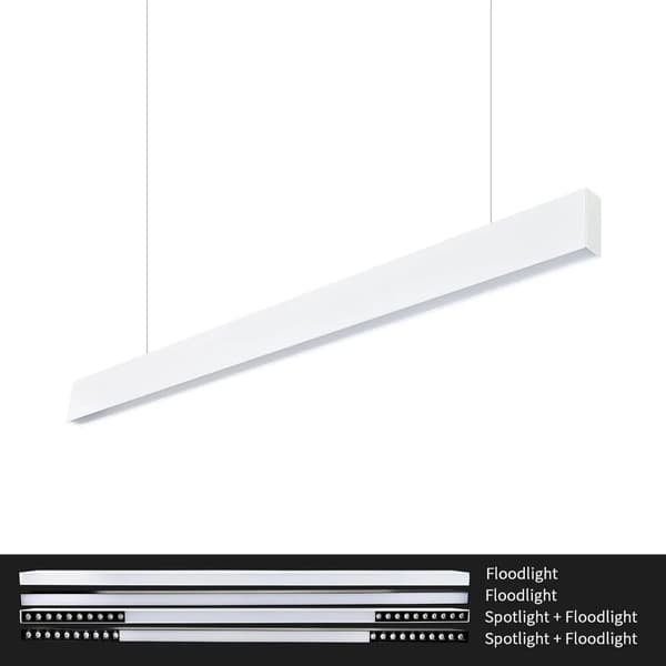 LED Pendellampe,Naturlig Hvid, 36W, sort