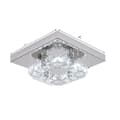 Miniatyrbillede 1 af 2: Loftlys, Indbygget Design, Rustfrit Stål Armatur, L20xW20cmA, Varm Hvid
