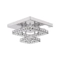 Miniatyrbillede 1 af 2: Loftlys, Indbygget Design, Rustfrit Stål Armatur, L27xB27cmA, Varm Hvid