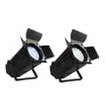 Miniatyrbillede 1 af 2: LED Par Belysning, 200W COB Lineær Zoom, Kold Hvid + Varm Hvid, 2 stk, EU-stik