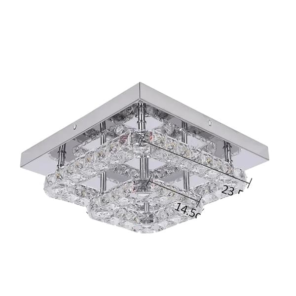 Krystal Loftlys, Krom Finish, Fleksible LED Muligheder,foranderlig, annishTypeType