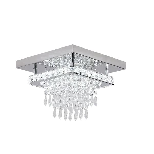 Kristallikattokruunu, kromiviimeistely, monipuoliset LED-vaihtoehdot,TyyppiE, muutettavissa