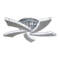 Miniatyrbillede 2 af 2: Krystal lysekroner, LED-belysning, moderne design, 5 lys, kold hvid
