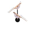 Miniatyrbillede 1 af 2: LED Væglampe, Energibesparende, Elegant Design, Dækning på 5-8 Kvadratmeter, en fugl-2stk, foranderlig
