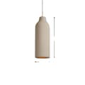 Miniatyrbillede 1 af 2: Wabi Sabi Pendelampe, E27 Pærebase, Stilfuldt Design,B-D18 H50cm, 3 farver lys