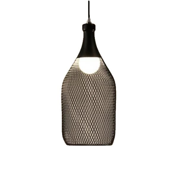 Moderne Pendellampe, Legeringsmateriale, Justerbar Højde, Sort Farve,Stil 10