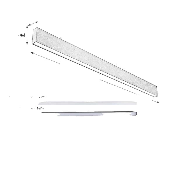 LED-riippuvalaisin, 36W, väri lämpötila, ketjukiinnitys,4000K, VALKOINEN