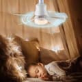 Pikkukuva 8 / 9: Lollanda-kattotuuletin LEDillä E27, kaukosäädin kattotuuletin, kattotuuletin LED-valaistuksella – kaukosäädin, 3 nopeutta, 3 valoväriä