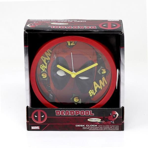 DEADPOOL - Blam Blam - Skrivbordsklocka 16cm