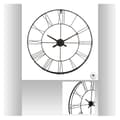 Miniatyrbild 4 av 4: Vintage metallpendel diameter 70 cm Atmosphera - Svart