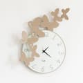 Miniatyrbild 1 av 3: DESIGNER KLOCKA FJÄRIL TONDO BEIGE - ARTI E MESTIERI