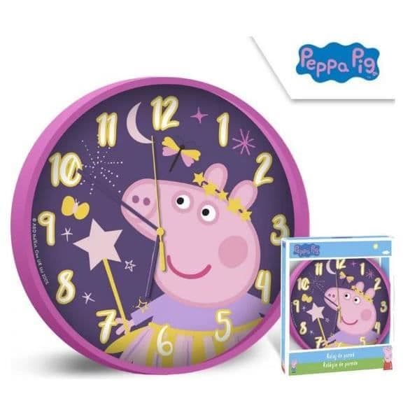 PEPPA PIG VÄGGKLOCKA