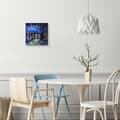 Miniatyrbild 2 av 4: Legendarte - Starry Night Over The Rhone Wall Clock (Detalj) - Vincent Van Gogh cm. 30x30