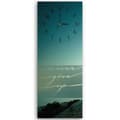 Miniatyrbild 1 av 4: Legendarte - Sky And Sea Wall Clock cm. 30x90