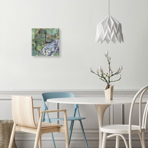 Legendarte - Flygfoto Väggklocka cm. 30x30