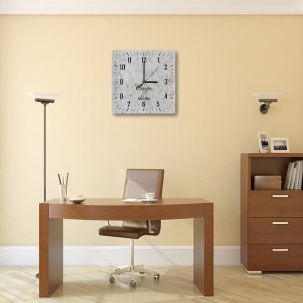 Legendarte - Carpe Diem Väggklocka cm. 30x30
