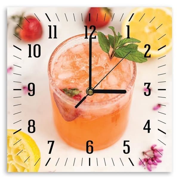 Legendarte - Fruit Refreshment Väggklocka cm. 30x30