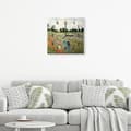 Miniatyrbild 3 av 4: Legendarte - Field Of Poppies Väggklocka (Detalj) - Claude Monet cm. 30x30