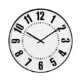 Miniatyrbild 1 av 4: ''BLACK DIGITS'' VÄGGKLOCKA, TYST, Ø 35 CM HAMA 00185859