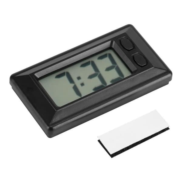 Digital klocka Bil Dashboard Digital LCD Elektronisk klocka Datum Tid Kalender Display -OHL