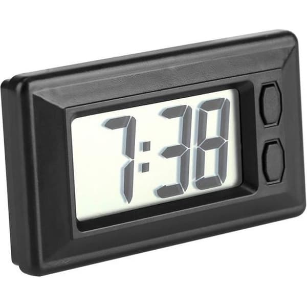 Digital klocka Bil Dashboard Digital LCD Elektronisk klocka Datum Tid Kalender Display -OHL