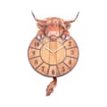 Miniatyrbild 1 av 2: Pendelklocka - NEMESIS NOW - Highland Tickin' - Röd MDF - 25 cm - Modern design