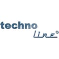 Miniatyrbild 2 av 2: Radiostyrd klocka - TECHNO LINE - WT3005 - Silver - 14.7 cm - Badrum - Modern