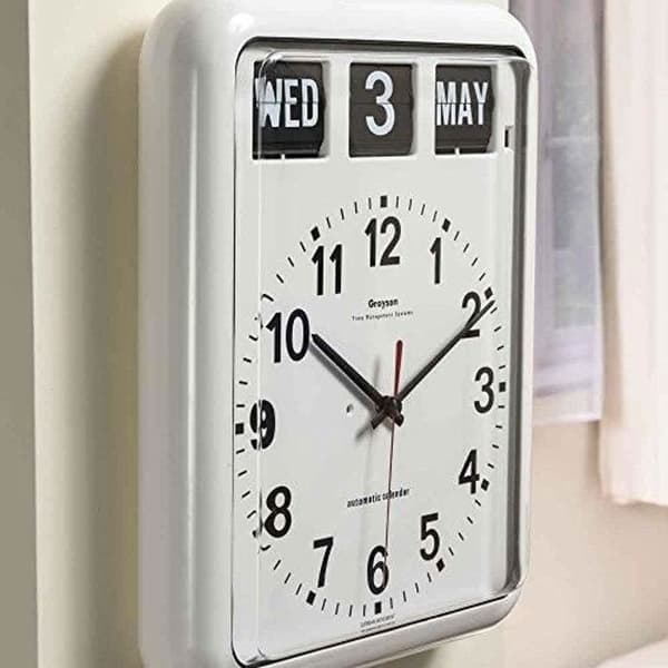 NRS Healthcare Stor Väggkalenderklocka M46789