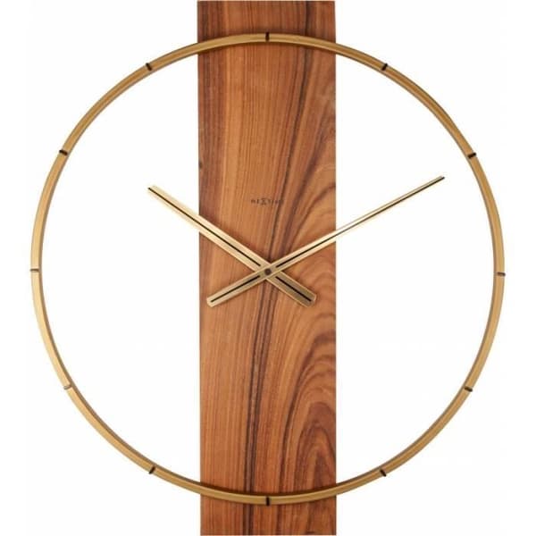 NeXtime 3195BR, brun, rostfritt stål, 508 mm, 43 mm, 582 mm