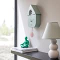 Miniatyrbild 2 av 4: Mint, rosa och vit gökur - FISURA - Väggklocka - Grön och rosa - ABS-plast