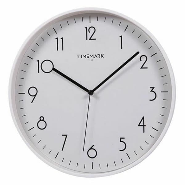 Timemark Väggklocka Vit (30 x 30 cm)