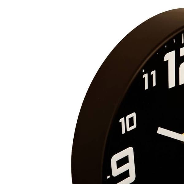 Black Clock "Silence" D30 - Svart - Atmosphera inredningsarkitekt