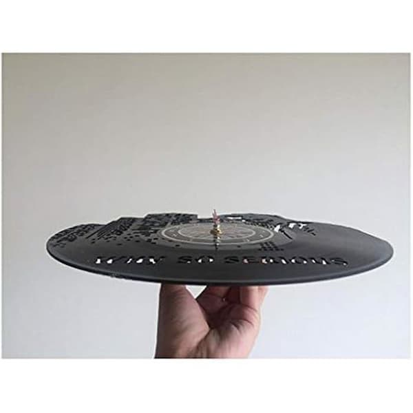 Väggklocka - MUARE - Vinylskiva - Modern kreativ design - Utsökt Design Mute