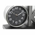 Miniatyrbild 3 av 3: Bordsklocka - DKD Home Decor - Silver Svart - Järn - 23 x 8 x 15 cm - 2 Enheter