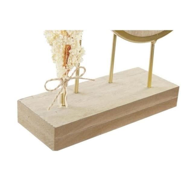 Bordur - DKD Home Decor - Naturligt Guld Spegel - Metall - MDF - 26 x 8 x 53 cm