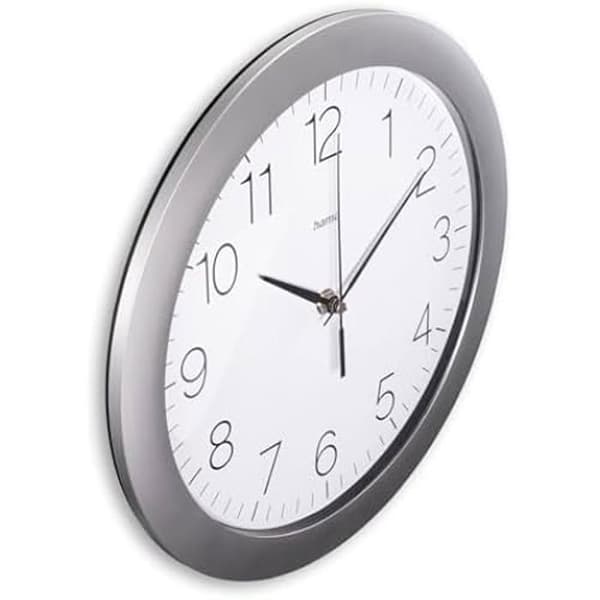 Väggklocka - HAMA - Tenerife - Radiostyrd DCF - Diameter 30 cm - Extra stor visning