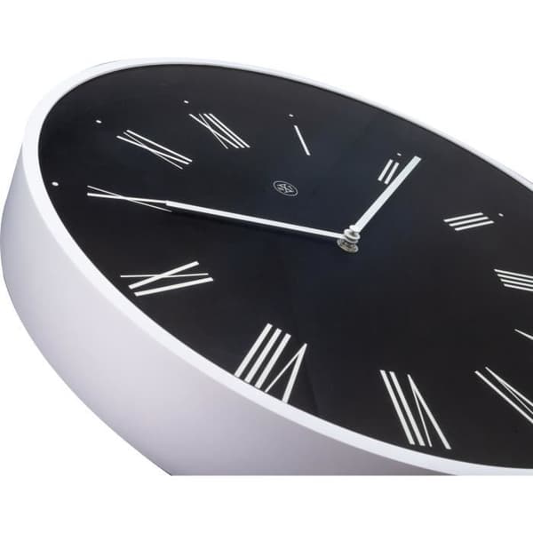 Väggklocka - nXt - Felix - Ø 40 cm - Plast - Svart