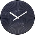 Miniatyrbild 2 av 4: Väggklocka - NeXtime - Motion Star - Ø 30 cm - Plast - Vit