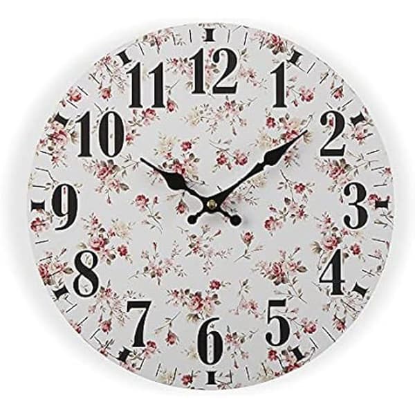 Väggklocka - BIGBUY HOME - Flerfärgad - Trä - 30,5 cm - Modern design