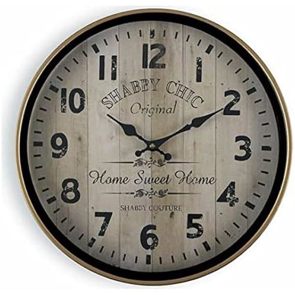 Klocka - VERSA - RELOJ PARED 40 CM - Rund - Modern - Väggdekoration