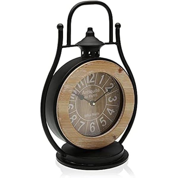 Bordsklocka - VERSA - Modell ACB - 26 cm - Trä - Modern stil