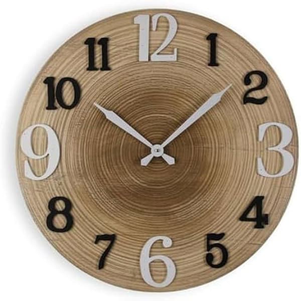 Väggklocka - VERSA - Flerfärgad - Metall - 61,5 cm - Modern design