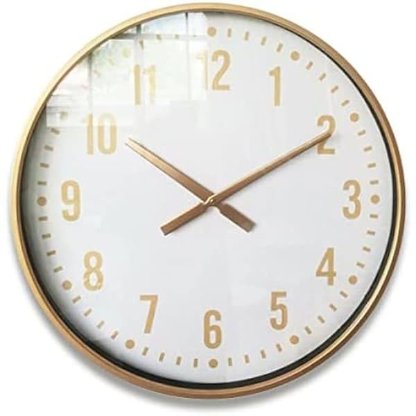 Väggklocka - VERSA - Modell S3410720 - Glas och metall - Flerfärgad - 61,5 cm