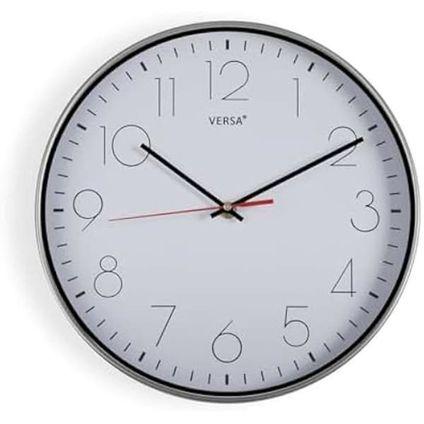 Väggklocka - VERSA - Flerfärgad modell - Plast - 32 cm - Modern design