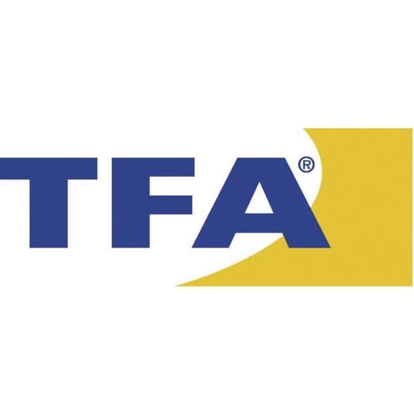 Radiostyrd klocka - TFA DOSTMANN - 60.2557.01 - Stort skärm - Inomhustemperatur - Inomhusfuktighet