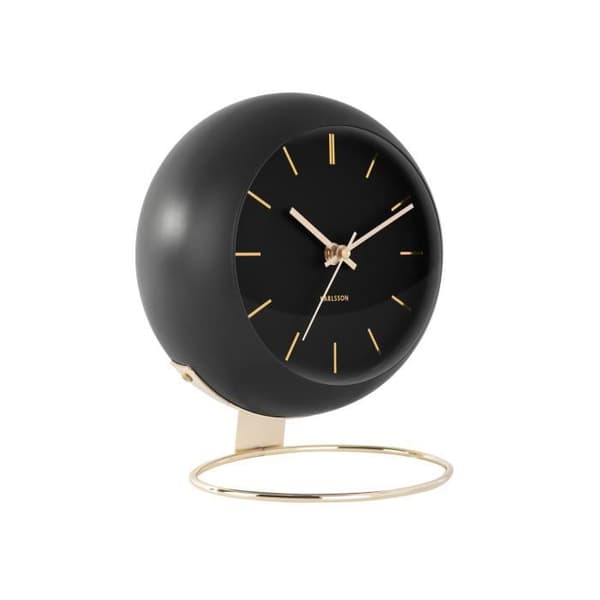 XL Globe Klocka Svart Karlsson H.24,5cm