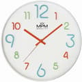 Miniatyrbild 6 av 6: Neonisk designklocka med regelbundet arbetssätt E01.3459.00