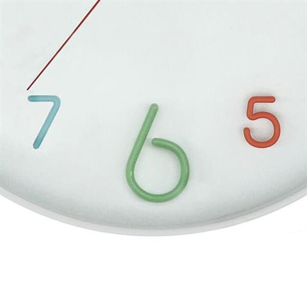 Neonisk designklocka med regelbundet arbetssätt E01.3459.00
