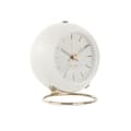 Miniatyrbild 1 av 5: Väckarklocka - Karlsson - Globe - 10,5 cm - Vit/guld stål - Modern design